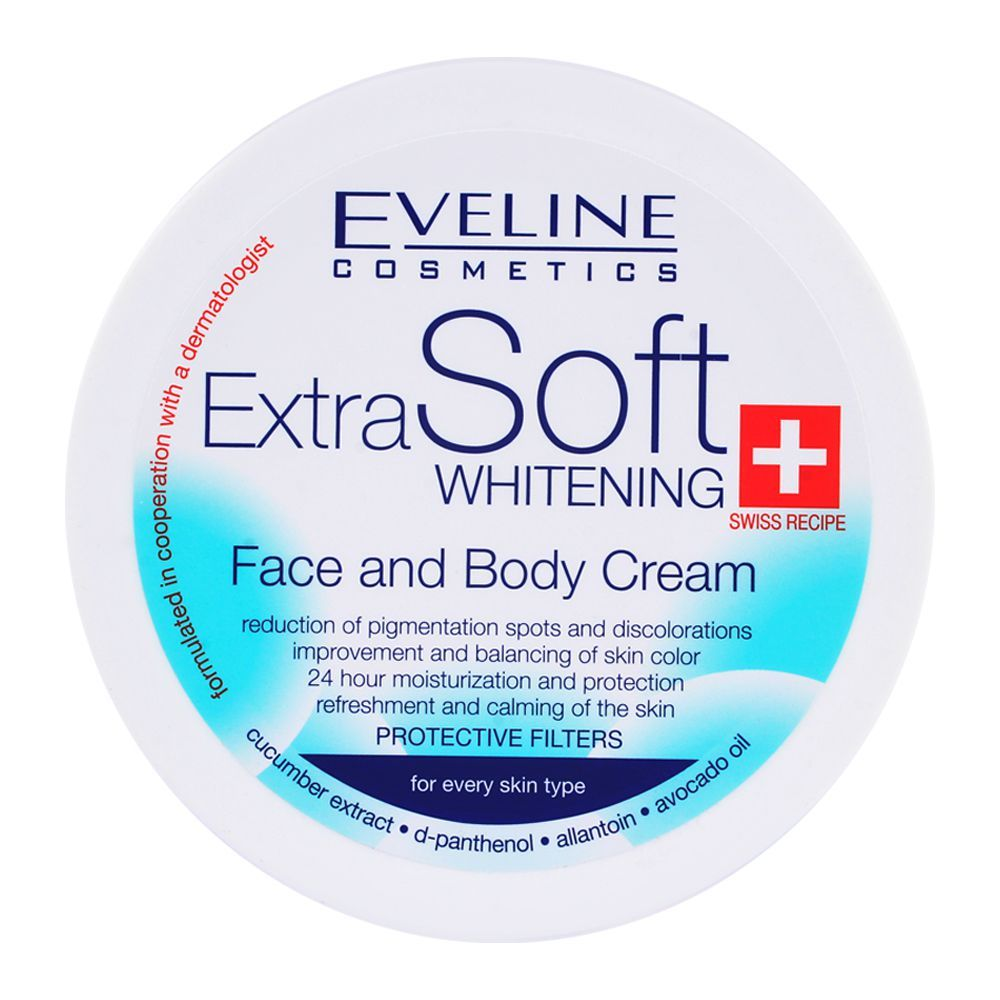 EVELINE EXTRA SOFT WHITEING CREAM 200ML