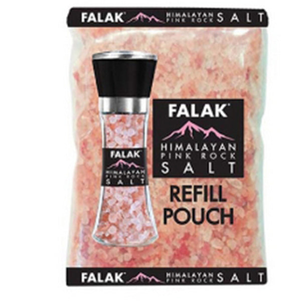 FALAK HIMALAYAN PINK SALT REFIL POUCH 400G