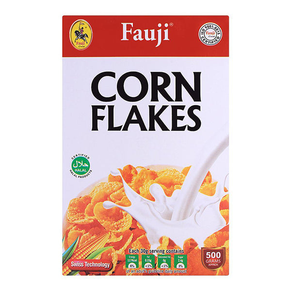 FAUJI CORN FLAKES 500GM BAG