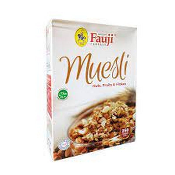 FAUJI MUESLI NUT FRUIT & FLAKES 250GM