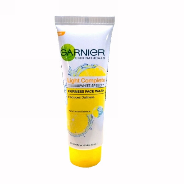 GARNIER LIGHT COMPLETE FAIRNESS FACE WASH LEMON 50ML