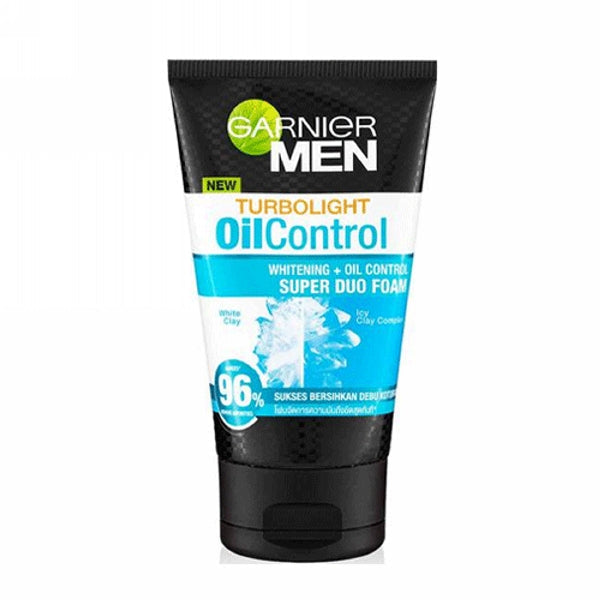 GARNIER MEN OIL CONTROL SUPER DUO FOAM 100ML