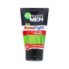 Garnier Men Acno Fight 6-in-1 Face Wash (100ml) – Anti-Acne & Oil Control Cleanser