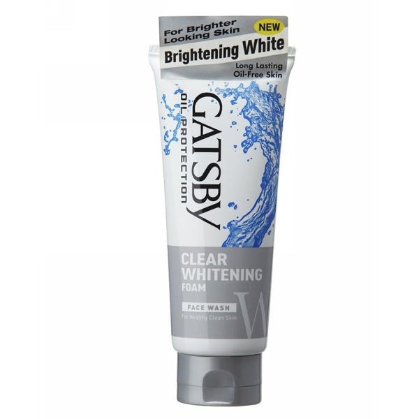 GATSBY CLEAR WHITENING FOAM FACE WASH 120GM