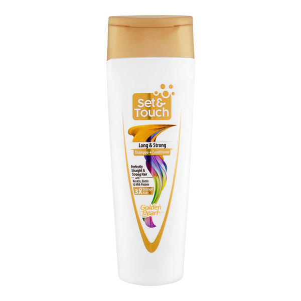 GOLDEN PEARL SET&TOUCH LONG & STRONG SHAMPOO+CONDITIONER 200ML