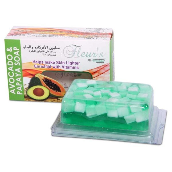 HEMANI FLEURS AVOCADO&P SOAP 100GM