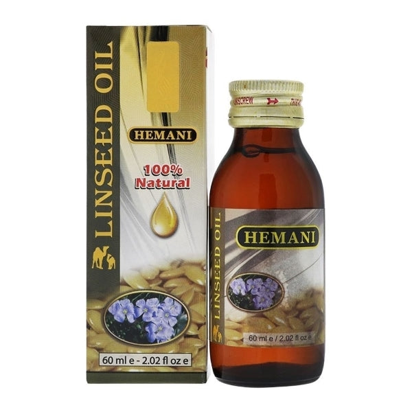 HEMANI LINSEED OIL 60ML