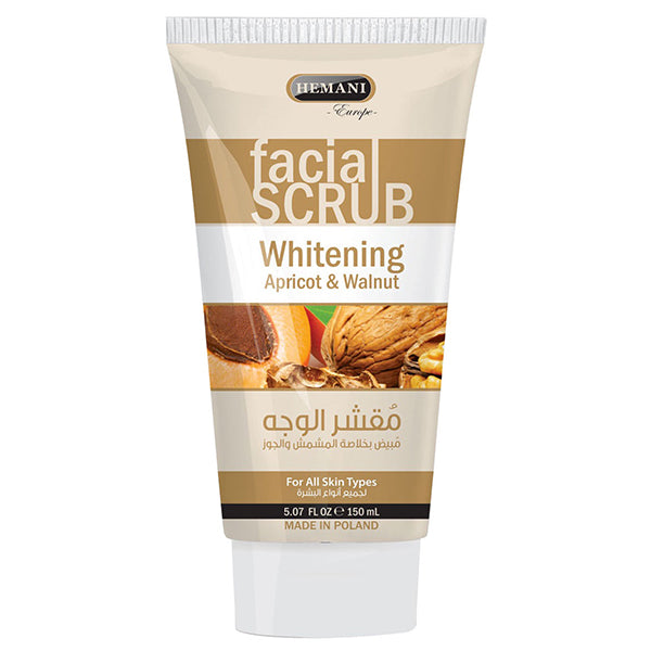 HEMANI FACIAL SCRUB WHITININGAPRICOT&WALUNT 150ML