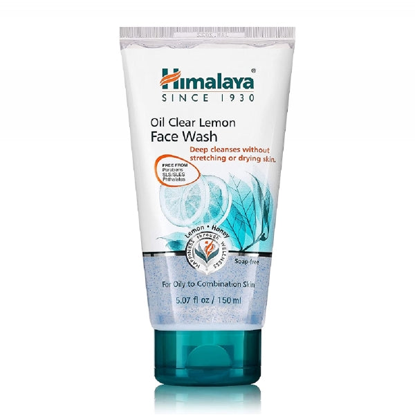 HIMALAYA OIL CONTROL LEMON FACE WASH 150MLHIMALAYA OIL CONTROL LEMON FACE WASH 150ML