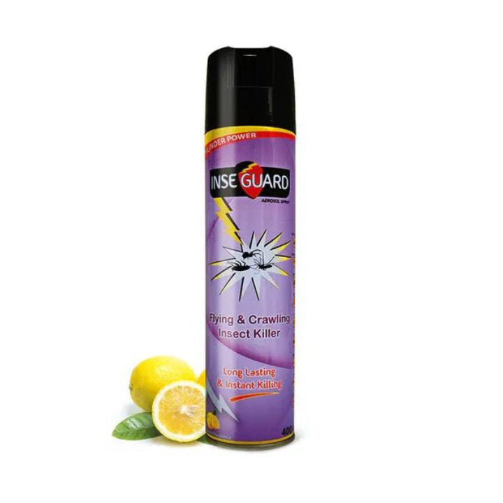 INSEGUARD INSECTS KILLER SPRAY LEMON 400ML