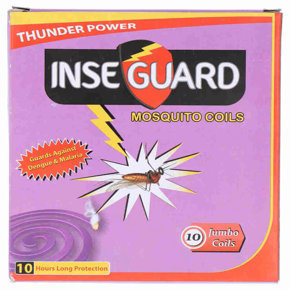 INSEGUARD MOSQUITO COILS 10PCS