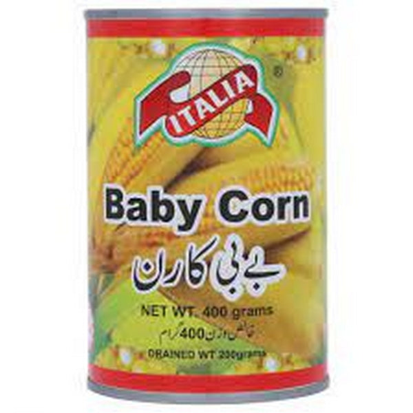 ITALIA BABY CORN 400GM