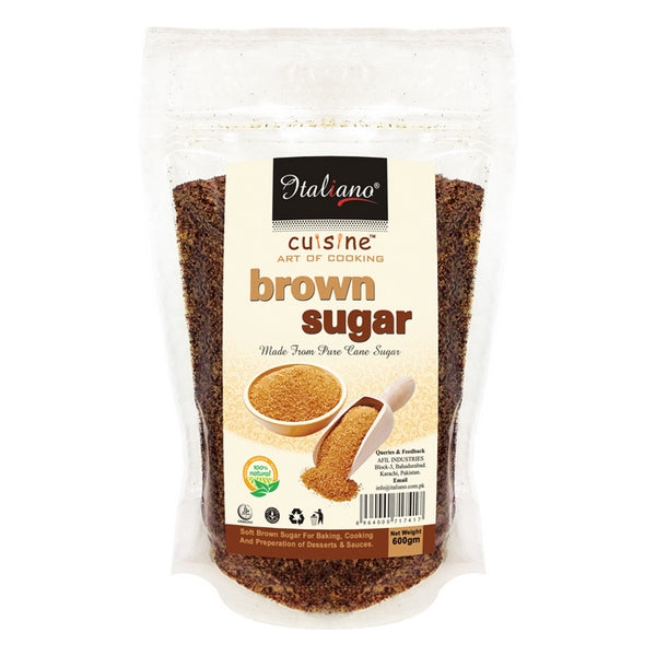 ITALIANO GRANULATED BROWN SUGAR 600G