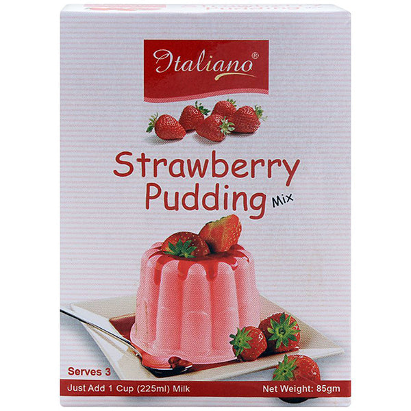 ITALIANO STRAWBERRY PUDDING 85G
