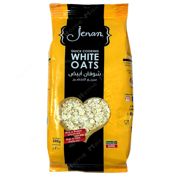JENAN QUICK COOKING WHITE OATS 200GM