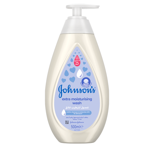 JOHNSONS BABY BATH CREAMY WASH 300ML