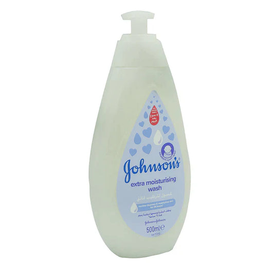 JOHNSONS EXTRA MOISTURISING WASH 500ML