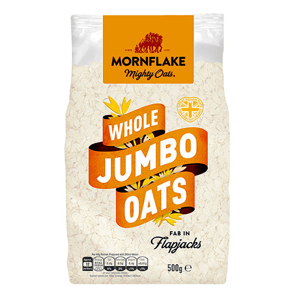 JUMBO OATS WHOLE OATS 500GM