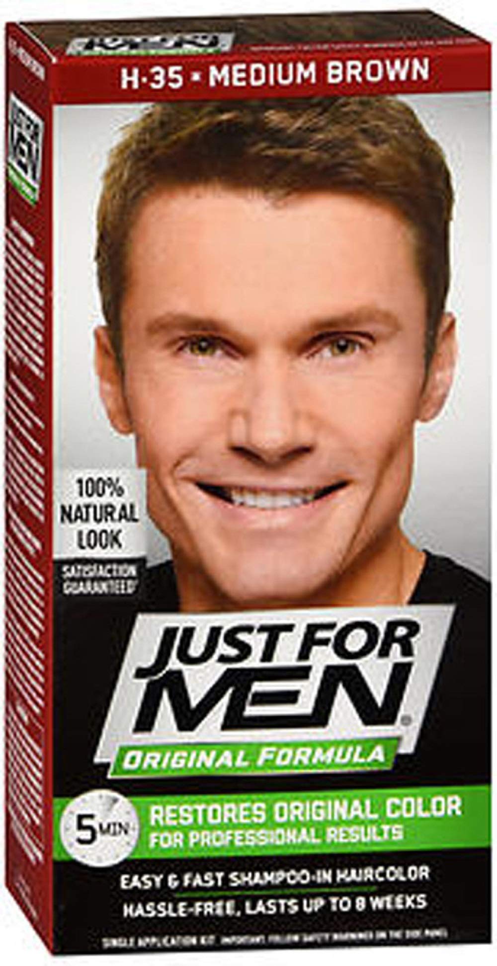 JUST FOR MEN SHAMPOO IN HARI COLOUR H-35 MEDIUM BROWN