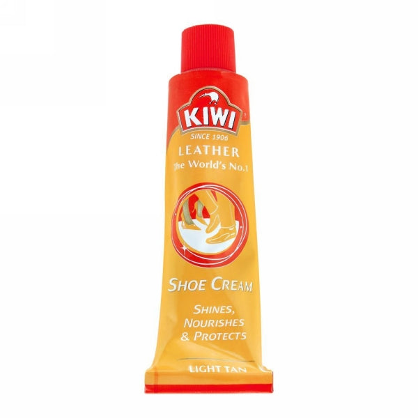 KIWI SHOE CREAM TUBE LIGHT TAN 45ML