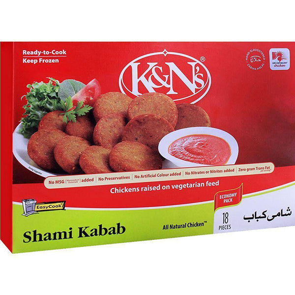K&N SHAMI KABAB 18PCS 648GM