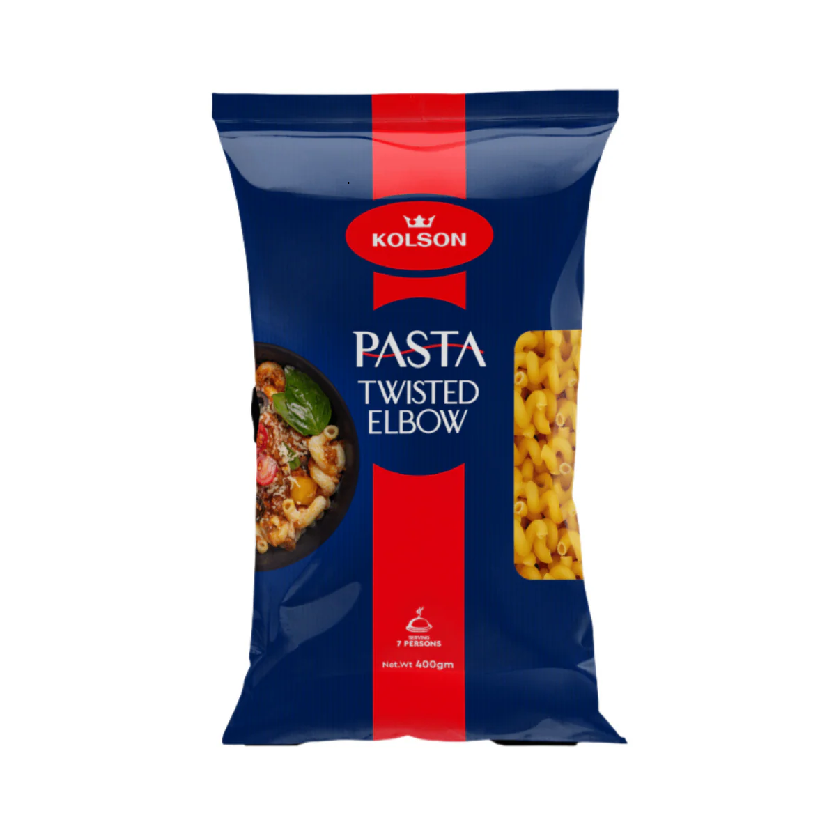 KOLSON PASTA TWISTED ELBOW 400G
