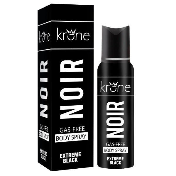 KRONE NOR GAS FREE BODY SPRAY EXTREME BLACK 120ML