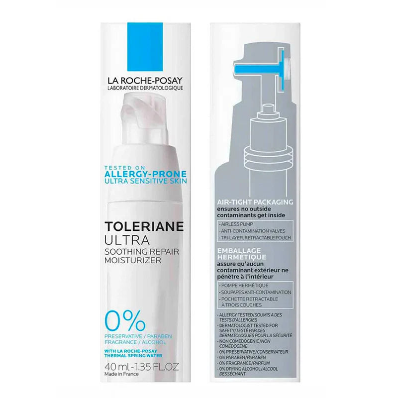 La Roche-Posay Toleriane Dermallergo Fluid 40ml | Moisturizer for Allergy-Prone & Ultra Sensitive Skin