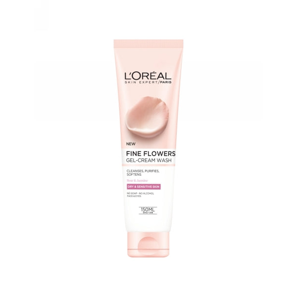 LOREAL GEL CREAM WASH ROSE & JASMINE 150ML