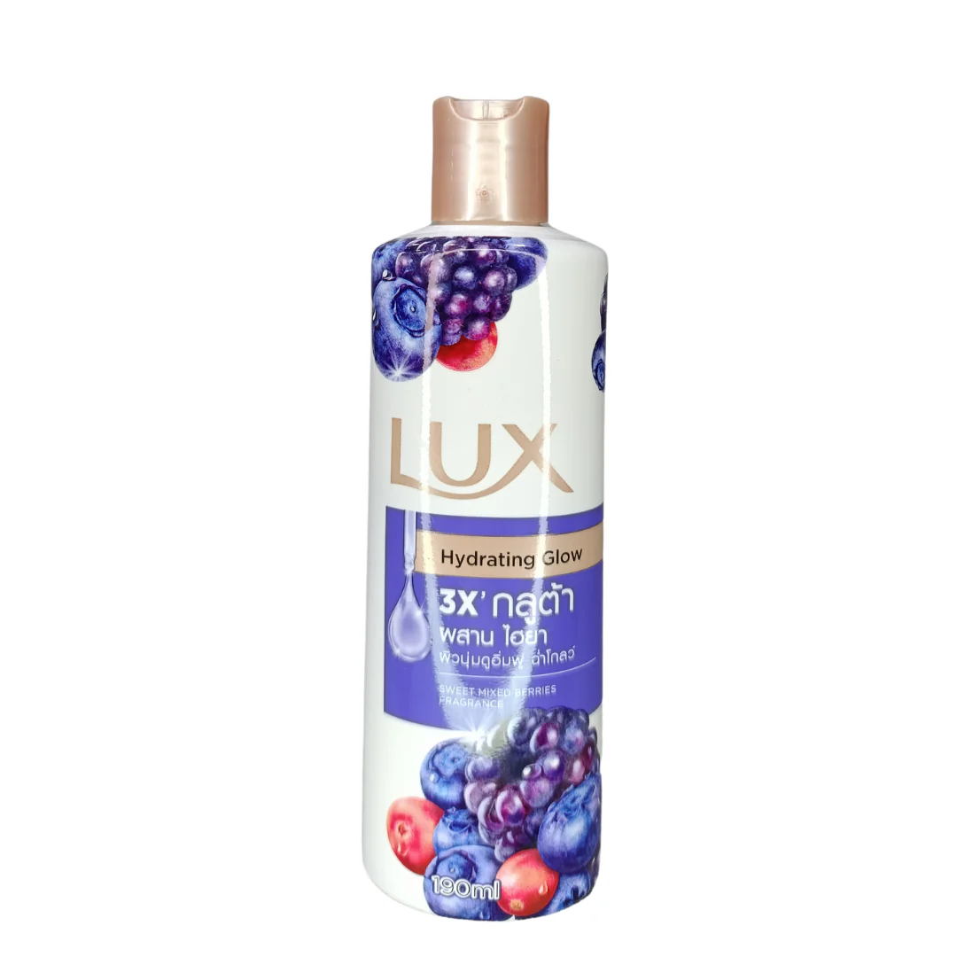 LUX HYDRATING GLOW BODY WASH 190ML