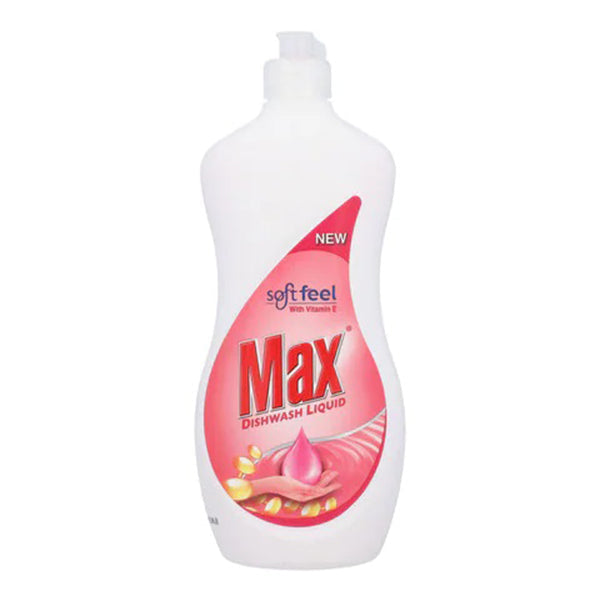 MAX DISHWASH LIQUID SOFT FEEL 500ML
