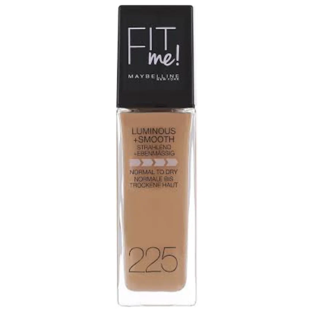 Maybelline Fit Me SPF23 Foundation 30ML – 225 | Medium Coverage, SPF Protection