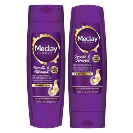 MECLAY SMOOTH & STRIGHT SHAMPOO 185ML