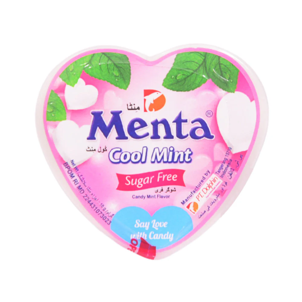 Menta Cool Mint Sugar Free | Sugar-Free Mint Candy for Fresh Breath