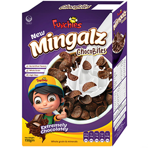 MINGALZ CHOCO BITES 330GM