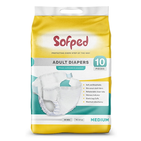 MOMSE SOFPAD MEDIUM 10 PIECE