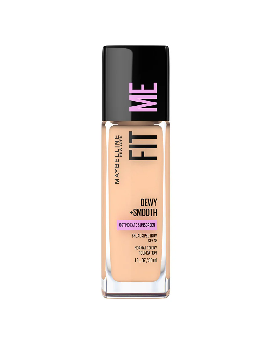 Maybelline Fit Me Dewy Smooth Foundation 30ML โ 120 Classic Ivory Normal | Medium Coverage, Dewy Finish