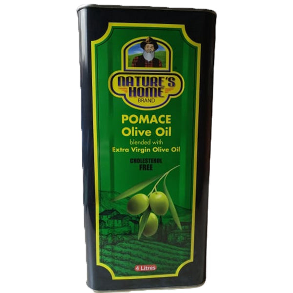 NATURES HOME POMACE OLIVE OIL 4LTR
