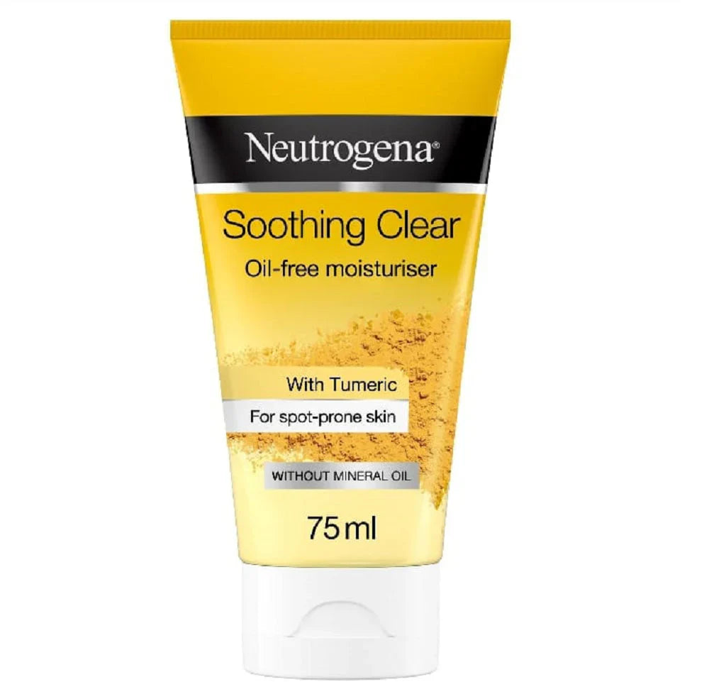 Neutrogena Soothing Clear Oil-Free Moisturiser 75ml - for Acne-Prone Skin