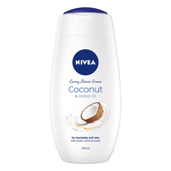 NIVEA COCONUT & JOJOBA OIL SHOWER CREAM 250ML