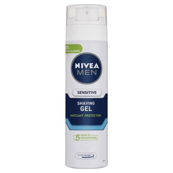 NIVEA MEN SENSITIVE SHAVING GEL 200ML