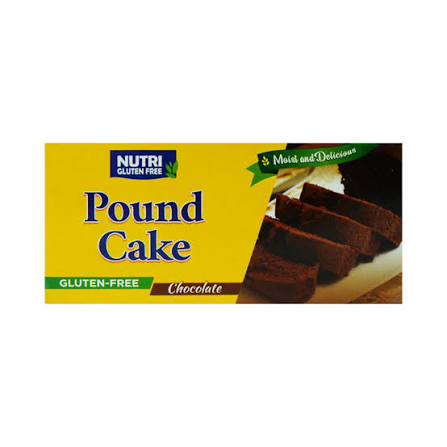 Nutri Gluten Free Chocolate Chip Pound Cake 200g | Soft & Moist