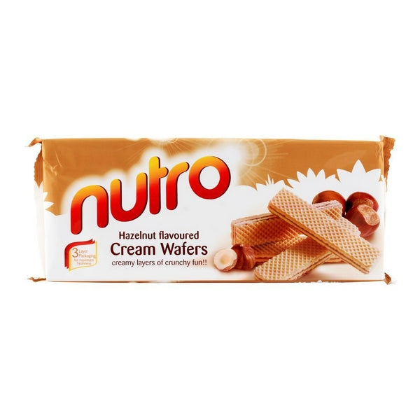 NUTRO KREME WAFERS HAZELNUT 150G