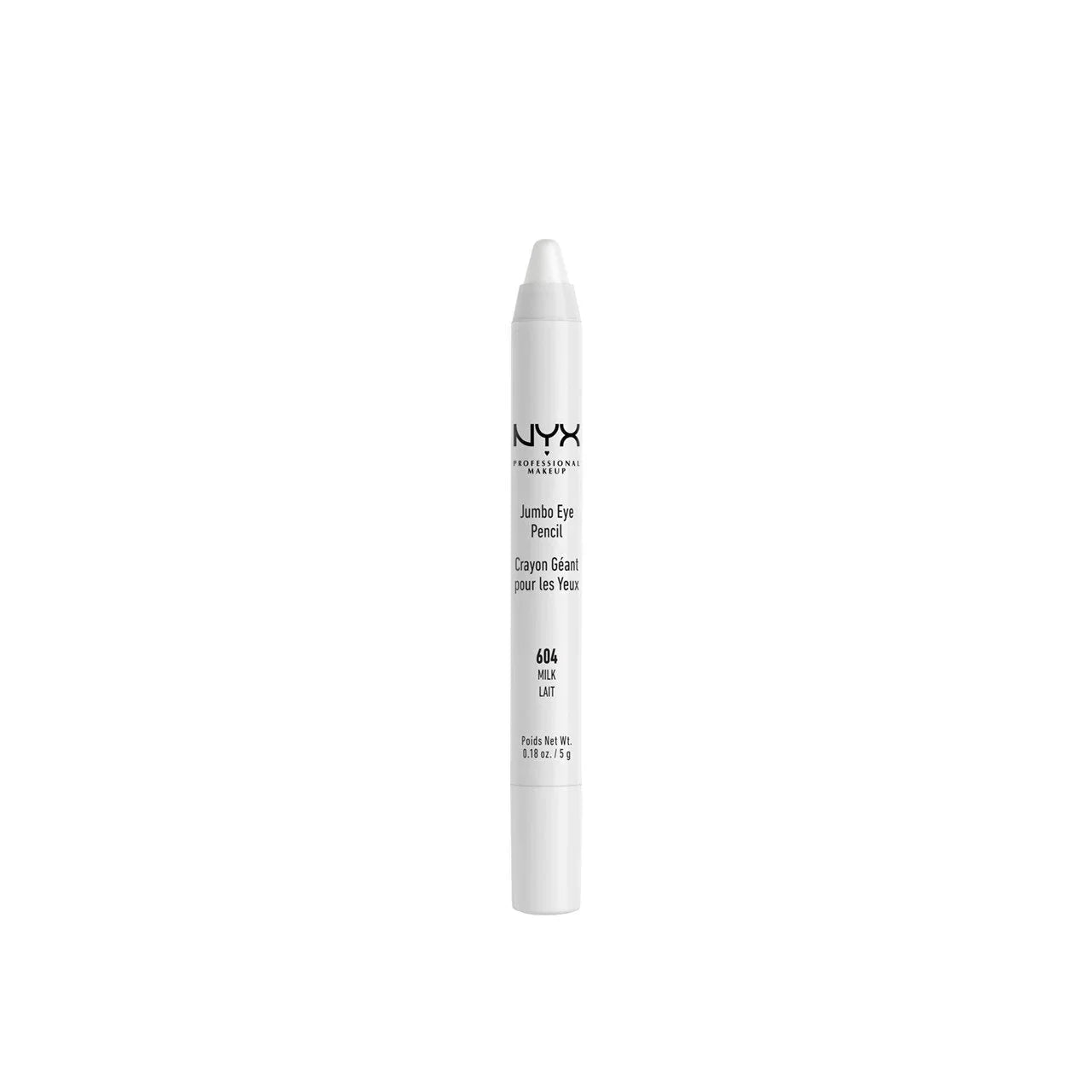 NYX Jumbo Eye Pencil 604 Milk Lait 5g | White Eyeshadow & Highlighter Pencil