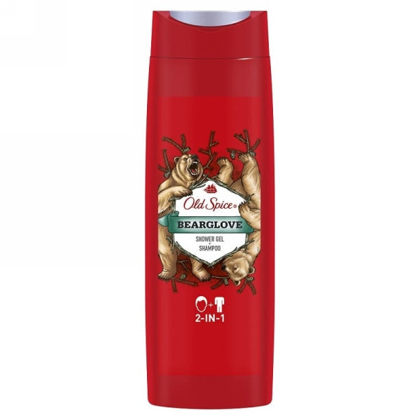 OLD SPICE BEARGLOVE SHOWER GEL SHAMPOO 400ML