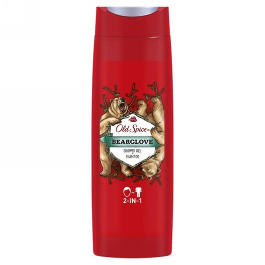 OLD SPICE BEARGLOVE SHOWER GEL SHAMPOO 400ML