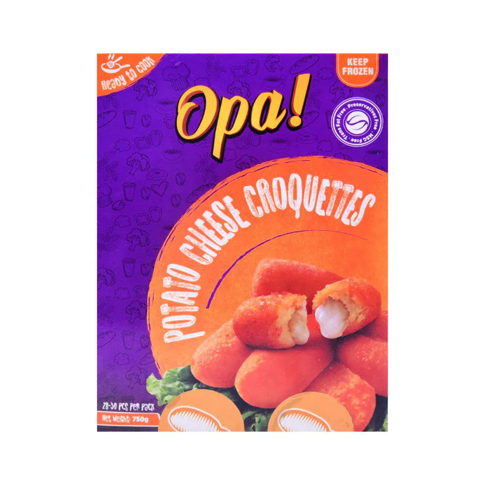 OPA POTATO CHEESE CROQUETTES 750G