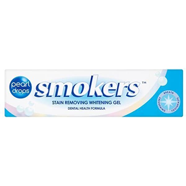 PEARL DROPS SMOKERS WHITENING GEL TOOTH PASTE 50ML