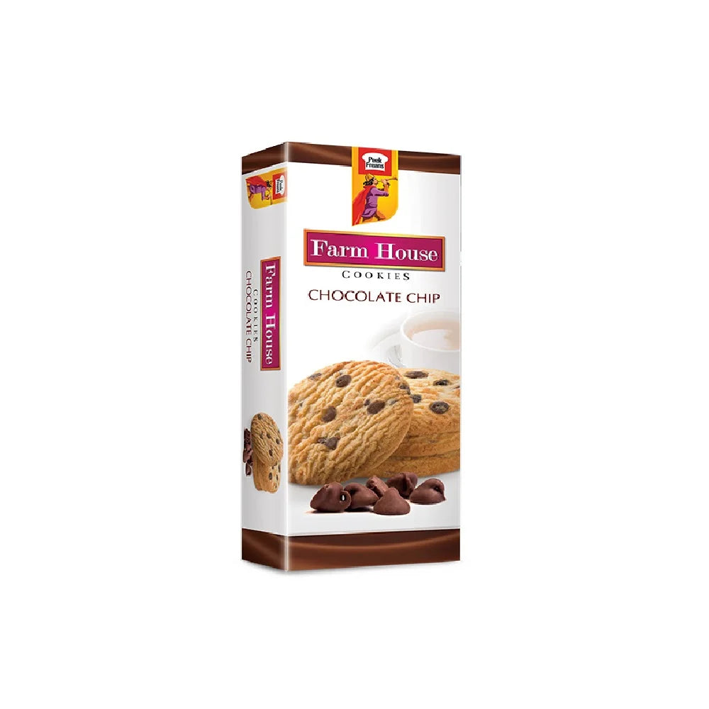 Peek Freans Farm House Chocolate Chip Cookies 126g | Crunchy Cookies