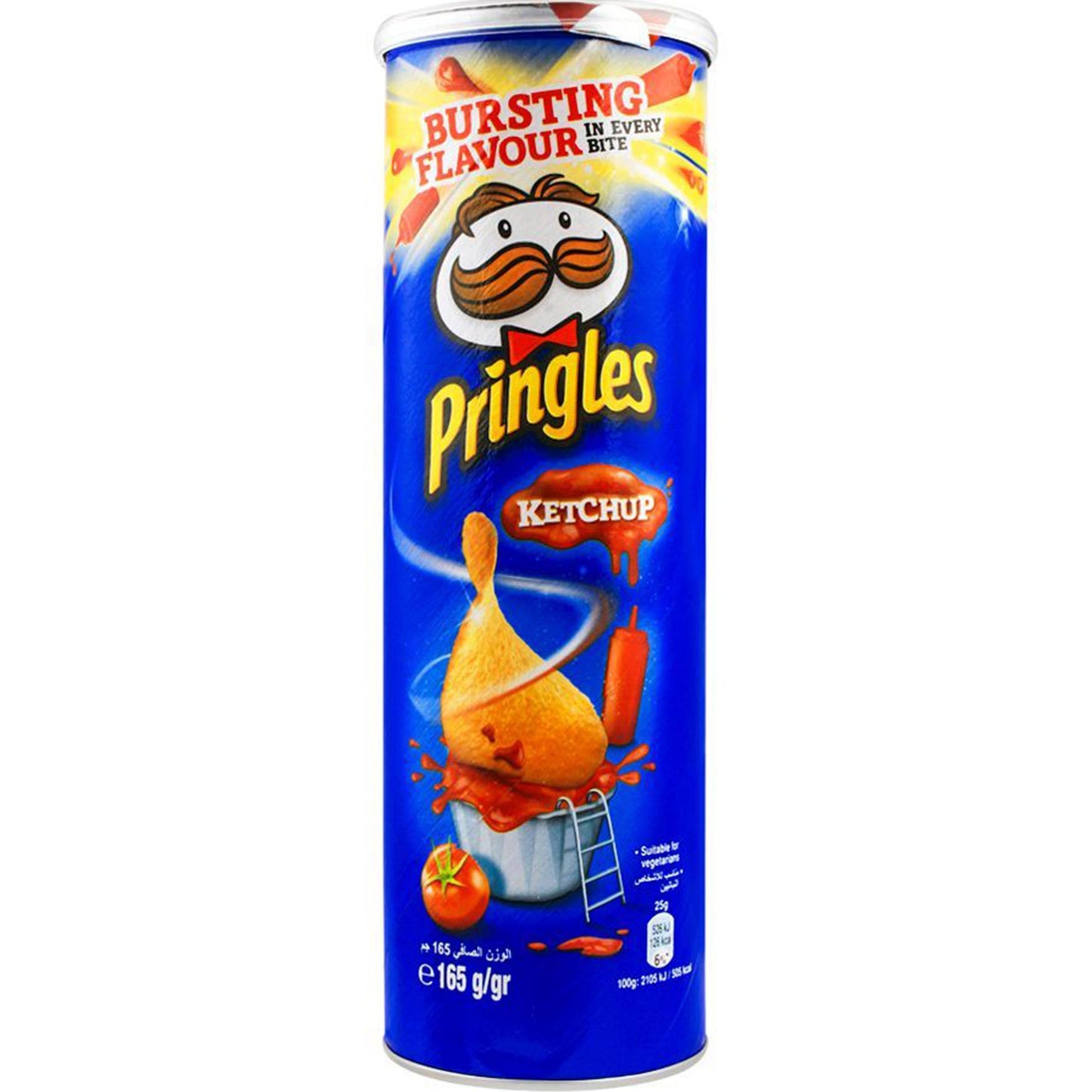 PRINGLES KETCHUP SNACKS 165GM